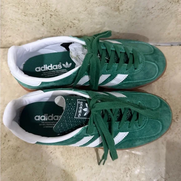 adidas Gazelle Green and White Sneakers EUR 36 Iconic gazelle timeless - Picture 6 of 10